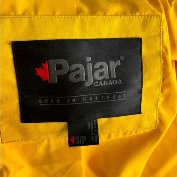 Pajar Yellow Parka Ava Snow Winter Jacket Size Small NWT Down Filled Brand New - Picture 13 of 16